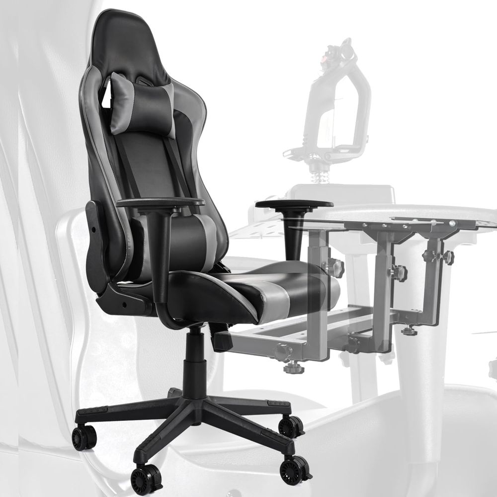 Gaming & Esports District - High-Back Reclining Gaming Chair with Waist