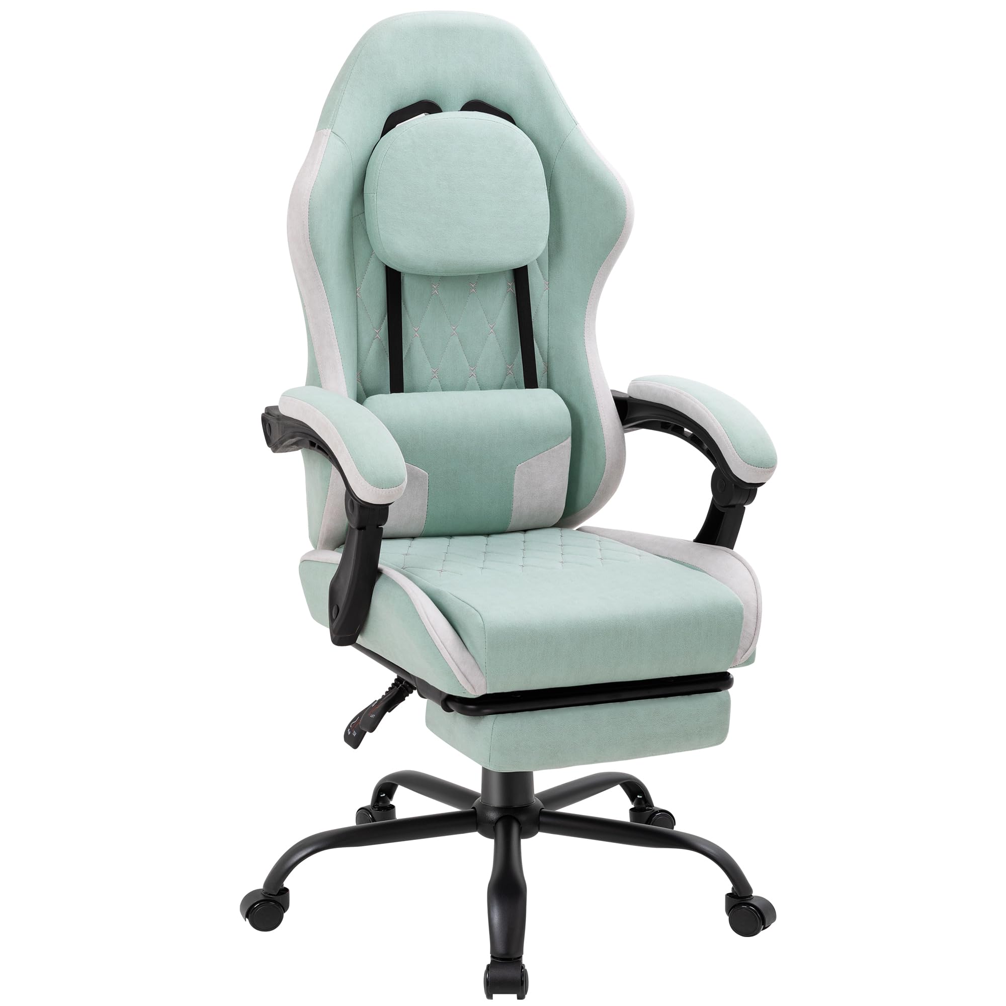 Gaming Chair with Footrest, Er - Gaming & Esports District ulasan dan harga