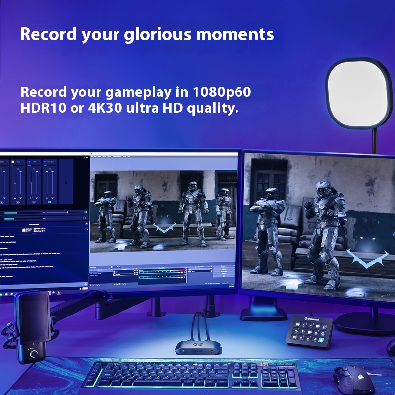 Elgato HD60 X 4K60 HDR10 Video - Elgato Stream Deck ulasan dan harga