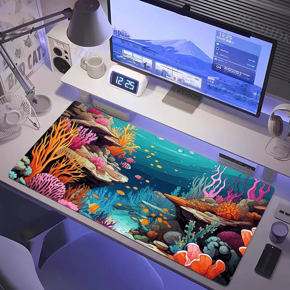 Underwater World Mousepad Non- - Esports Gaming World ulasan dan harga