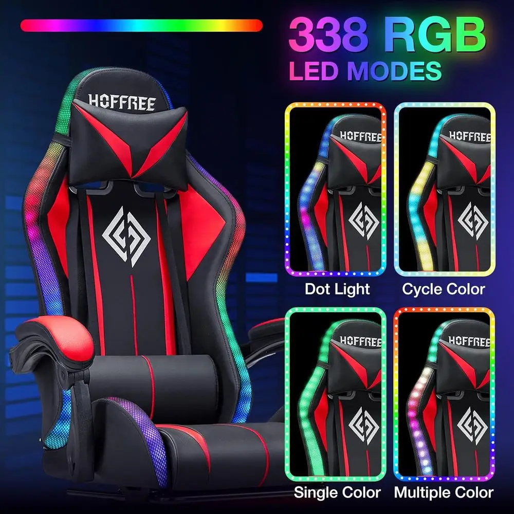 Ergonomic High-Back Gaming Cha - Rgb Gaming Chair ulasan dan harga