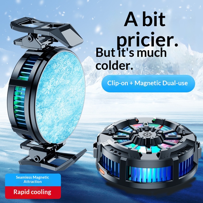 Magnetic Rgb Phone Cooler Rapi - Esports Gaming Live ulasan dan harga