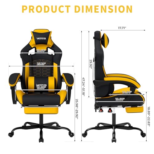 Gaming Chair with Massage,Ergo - Gaming & Esports District ulasan dan harga