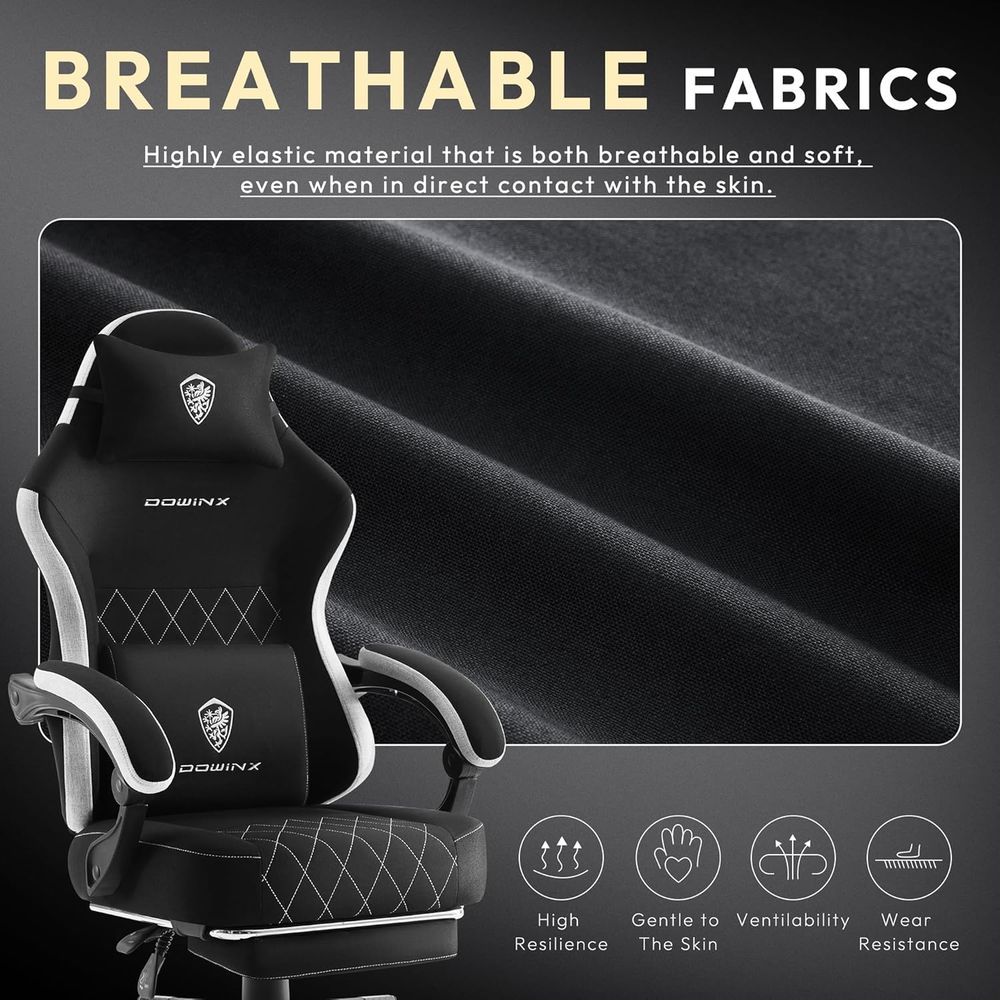 Ergonomic Breathable Fabric Ga - Gaming & Esports District ulasan dan harga