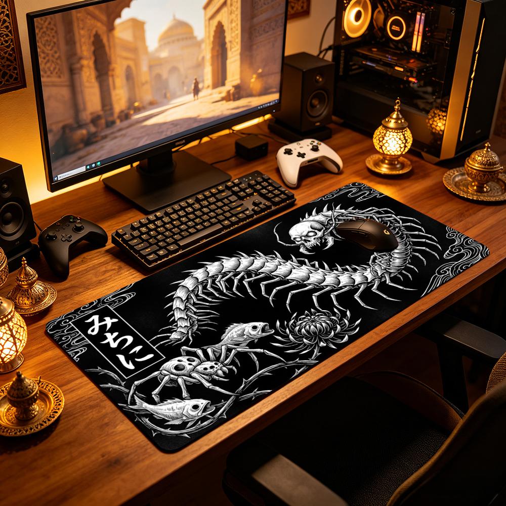 Dark Gothic Centipede Gaming M - Esports Gaming Cabinet ulasan dan harga