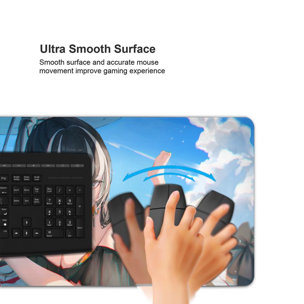 Anime Girl Desk Mat Juufuutei  - Esports Gaming Cabinet ulasan dan harga