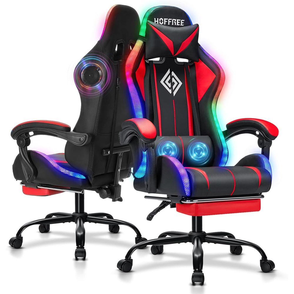 RGB Gaming Chair with Bluetoot - Rgb Gaming Chair ulasan dan harga
