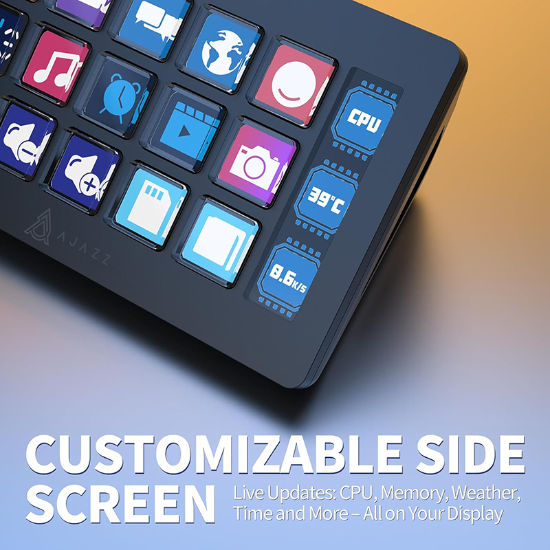 AJAZZ AKP153E/AKP03E Multifunc - Elgato Stream Deck ulasan dan harga