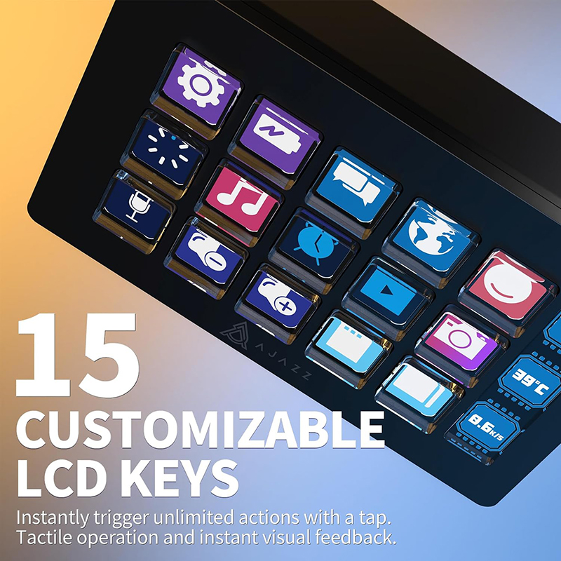 AJAZZ AKP153E/AKP03E Multifunc - Elgato Stream Deck ulasan dan harga