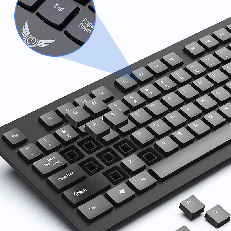 2.4G Wireless Keyboard Mouse S - Esports Wireless Gaming Mouse ulasan dan harga