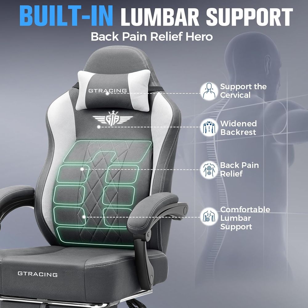 Ergonomic High-Back Gaming Cha - Gaming & Esports District ulasan dan harga