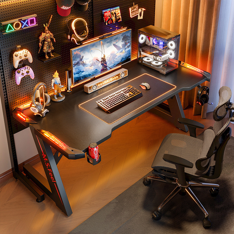 Pegboard Esports Desk Carbon F - Esports Gaming Live ulasan dan harga