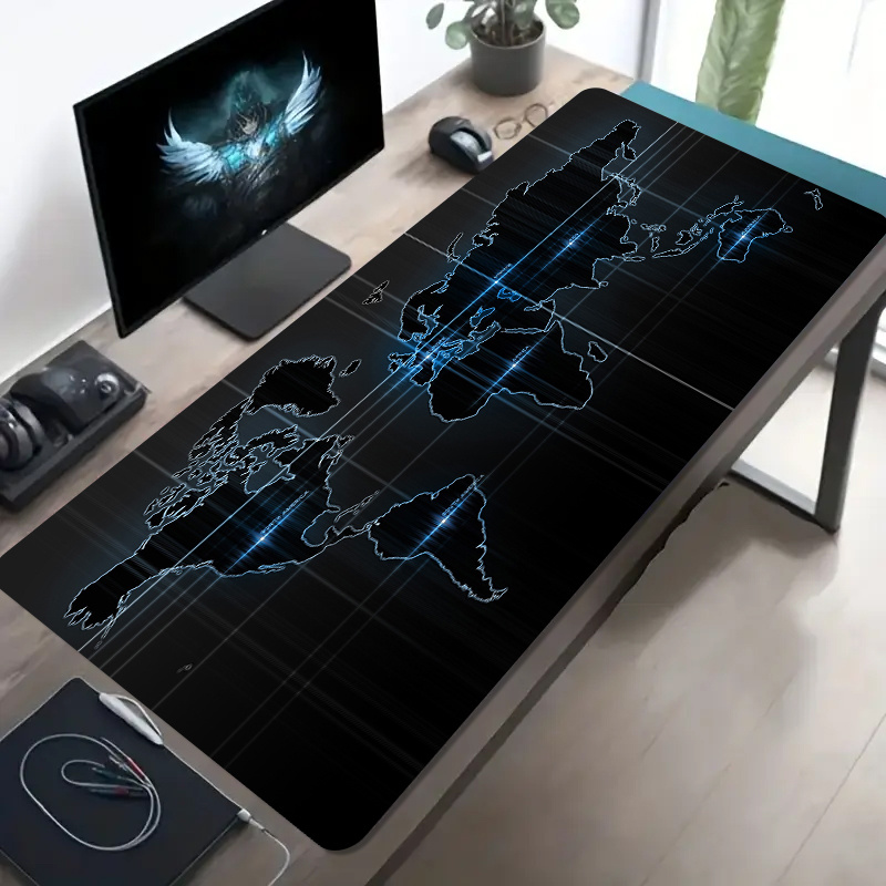 Tech World Map Gaming Mouse Pa - Esports Gaming World ulasan dan harga