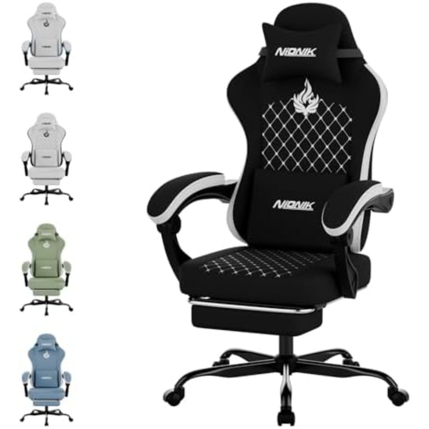 Gaming Chair with Massage,Ergo - Gaming & Esports District ulasan dan harga