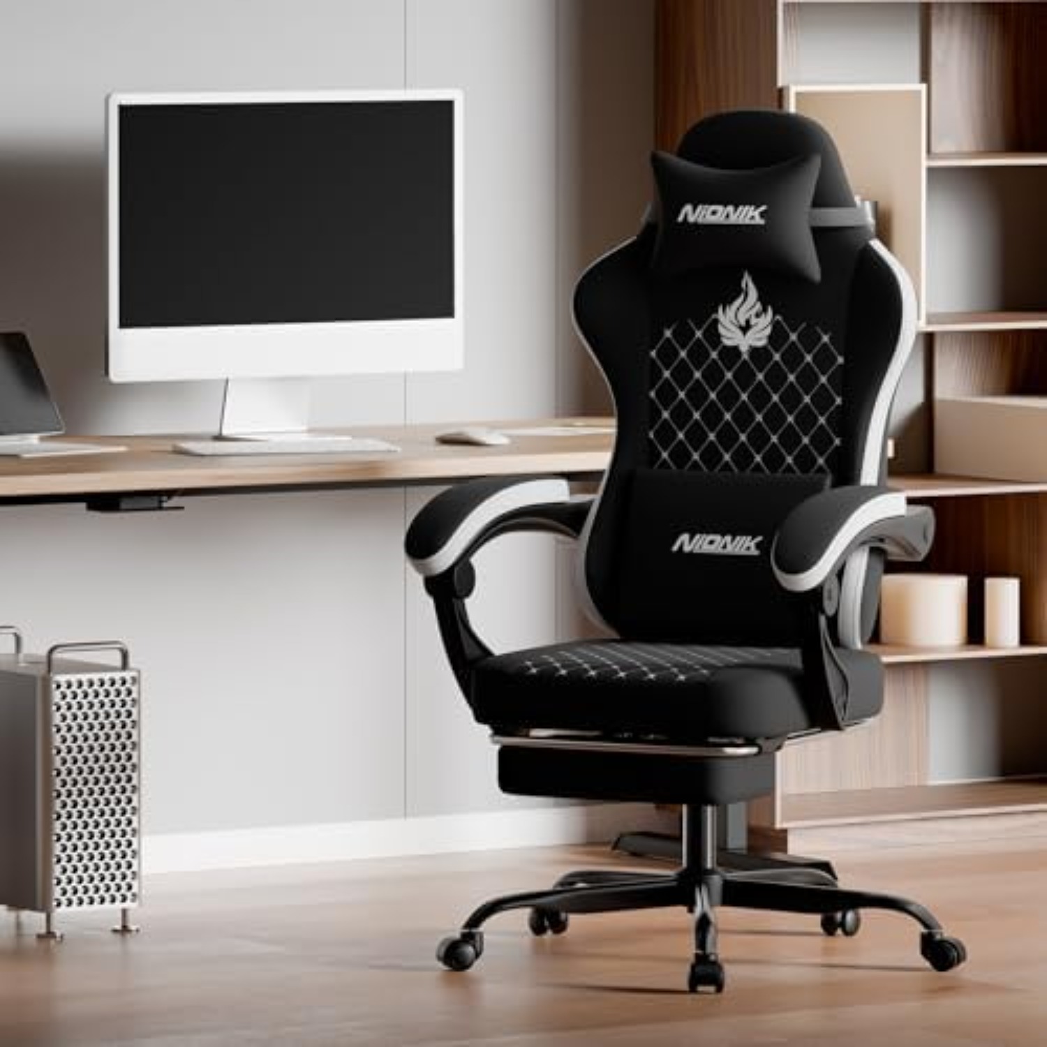 Gaming Chair with Massage,Ergo - Gaming & Esports District ulasan dan harga