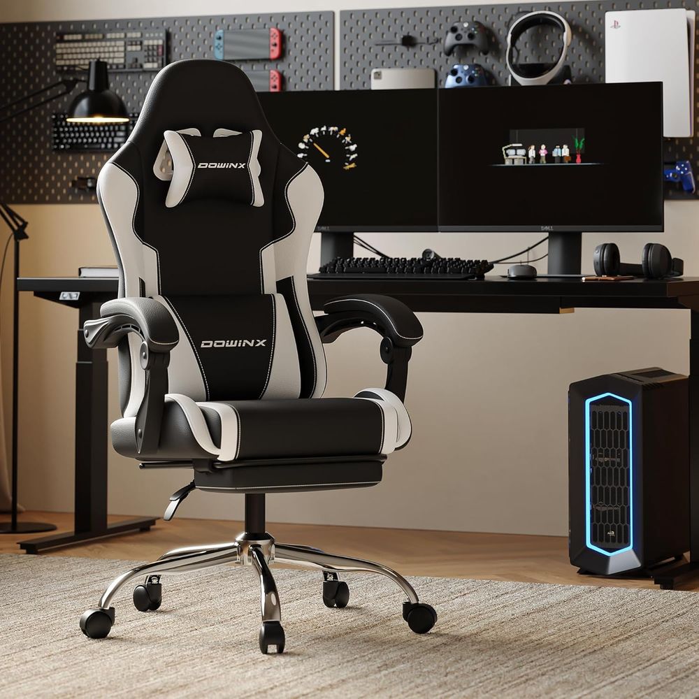 Ergonomic Gaming Chair with Lu - Gaming & Esports District ulasan dan harga
