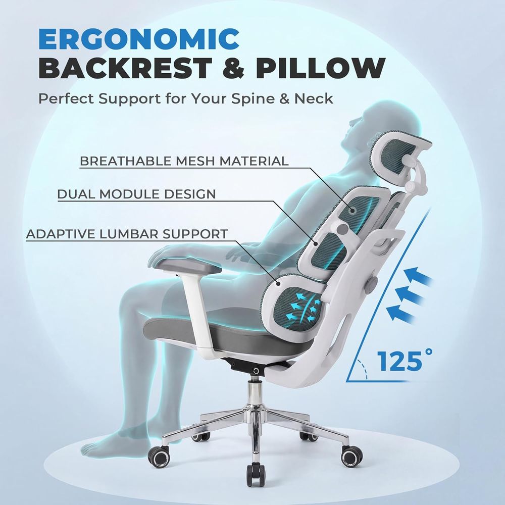 Ergonomic High-Capacity Mesh O - Gaming & Esports District ulasan dan harga