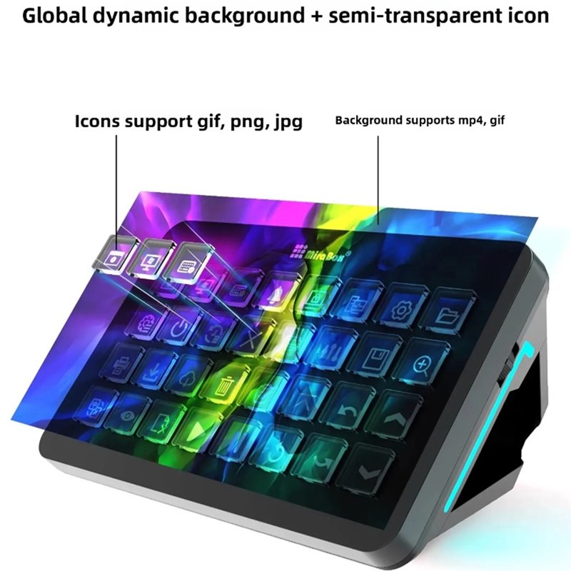 Mirabox XL Visual Console Gami - Elgato Stream Deck ulasan dan harga
