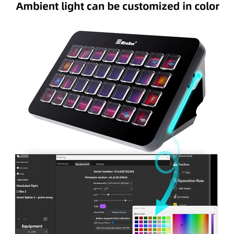 Mirabox XL Visual Console Gami - Elgato Stream Deck ulasan dan harga