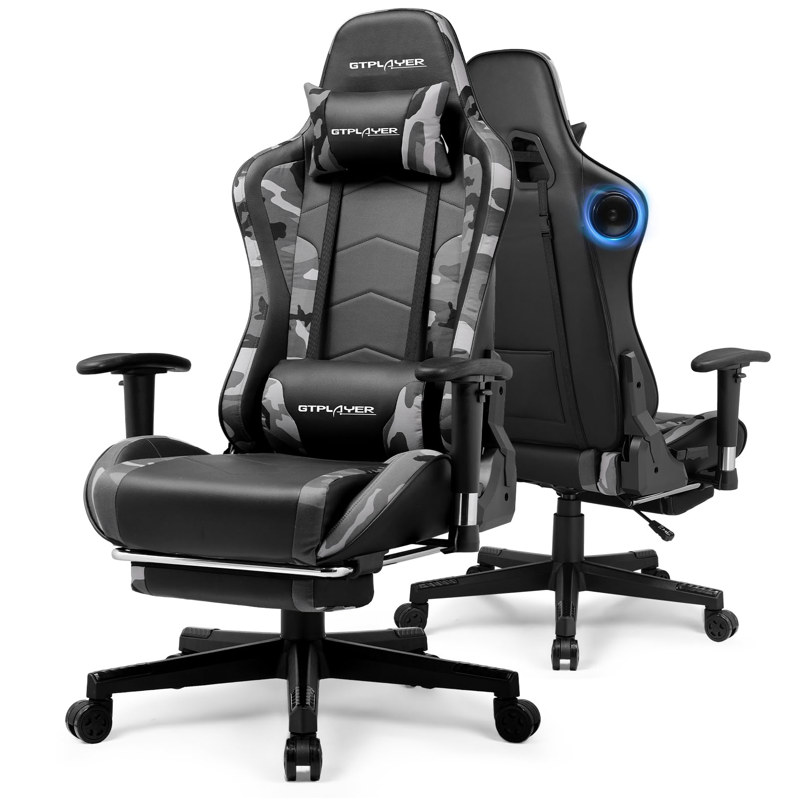 Gaming Chair with Bluetooth Sp - Gaming & Esports District ulasan dan harga