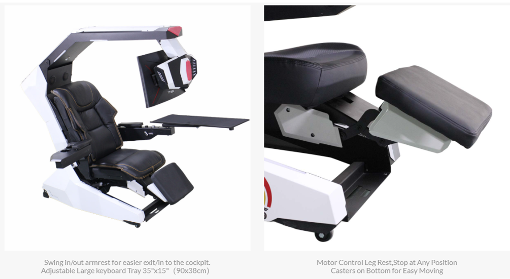 Imperator R1 Pro Recline zero  - Rgb Gaming Chair ulasan dan harga
